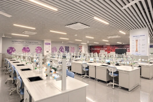 Clinical pathology and haematology laboratory